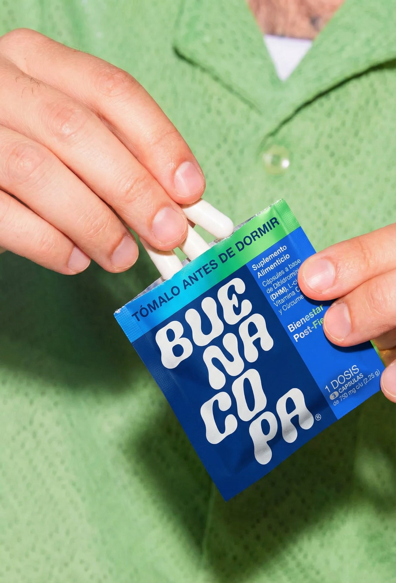 DO: Sachet in hand